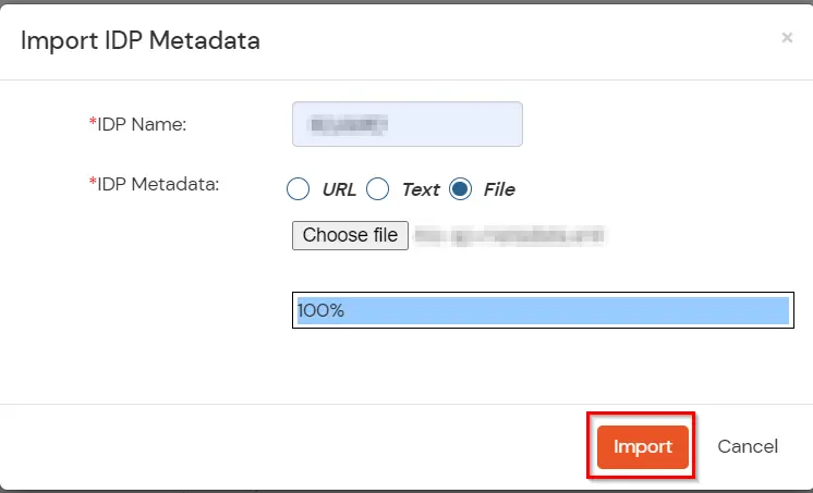 Configuring Auth0 as IdP: Auth0 Import