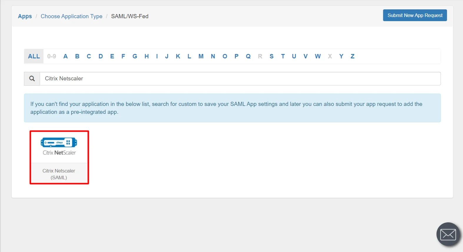 Citrix NetScaler Gateway Single Sign-On (SSO) manage apps