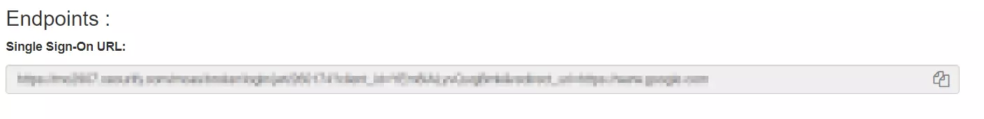 React SSO: React Single Sign-On SSO endpoints url