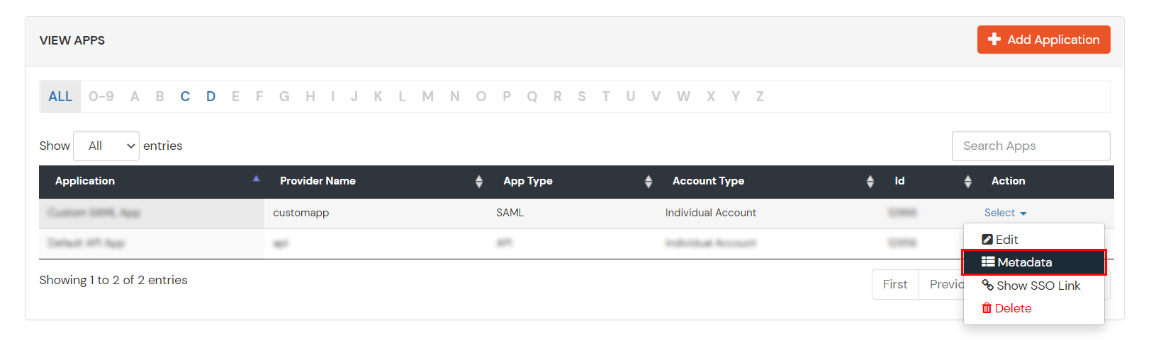 Figma Single Sign On (sso) metadata link