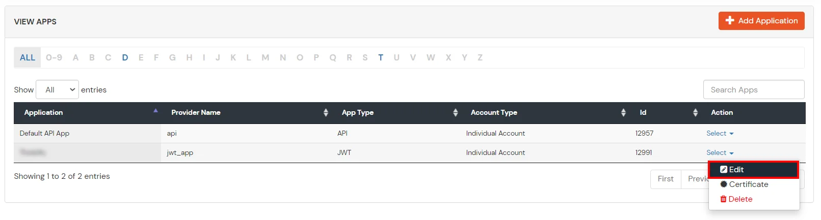 Thinkific Single Sign-On (SSO): edit-jwt-app