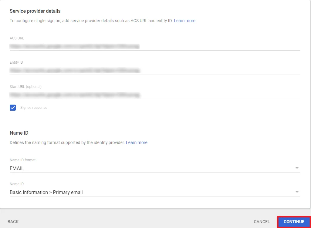 Google Apps Single Sign On (SSO)