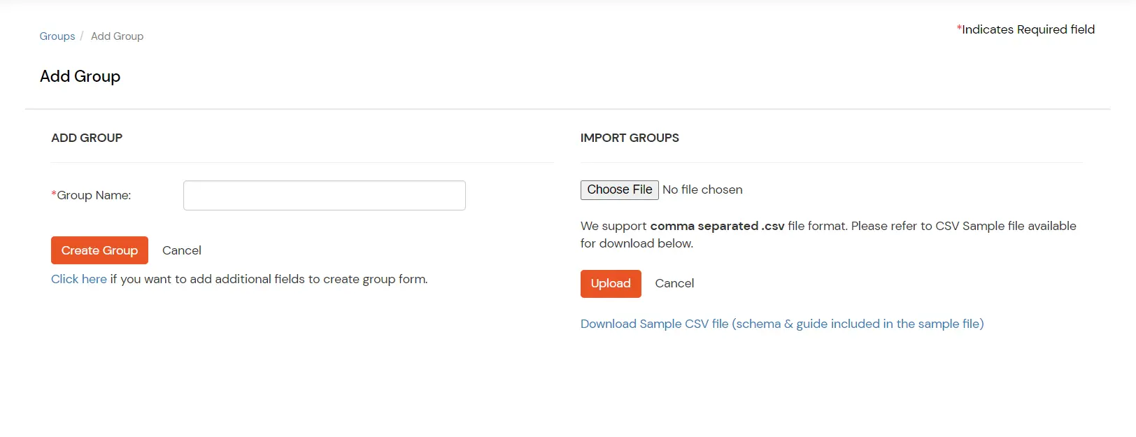 miniOrange Identity Platform Admin Handbook: Add group