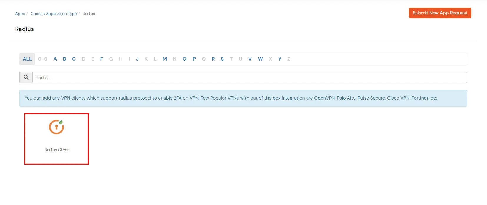 miniOrange Identity Platform Admin Handbook: Search Radius