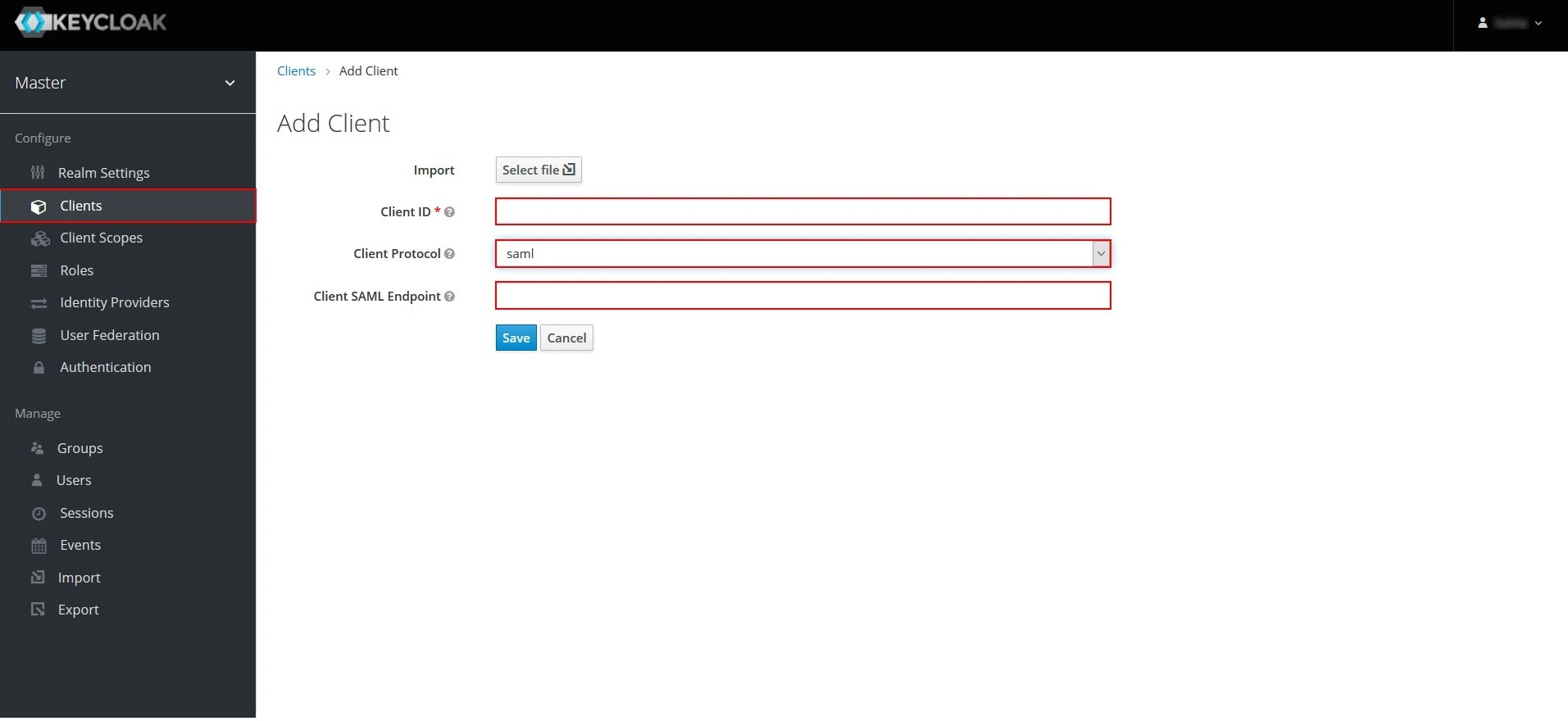 Keycloak SSO- Configure client