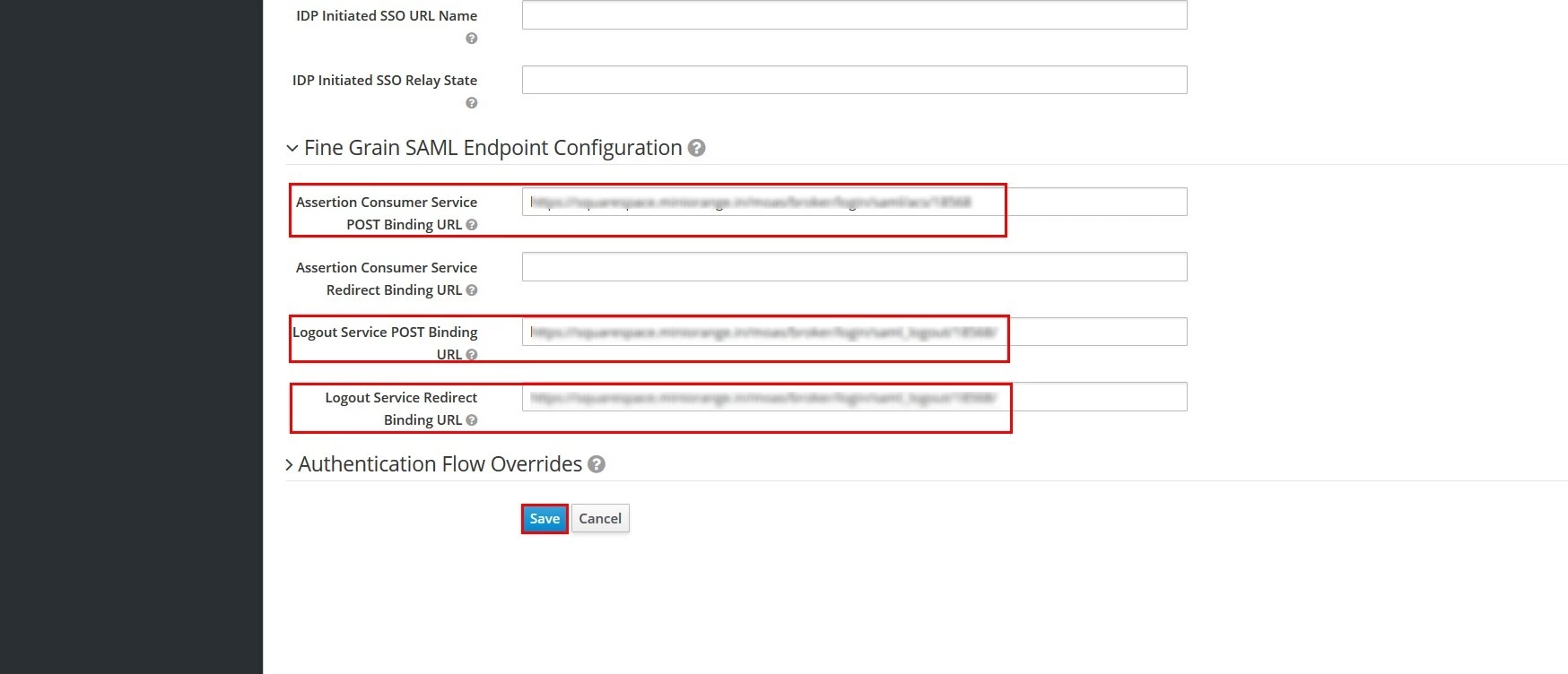 Keycloak as SAML IDP: Keycloak SSO Client Configuration