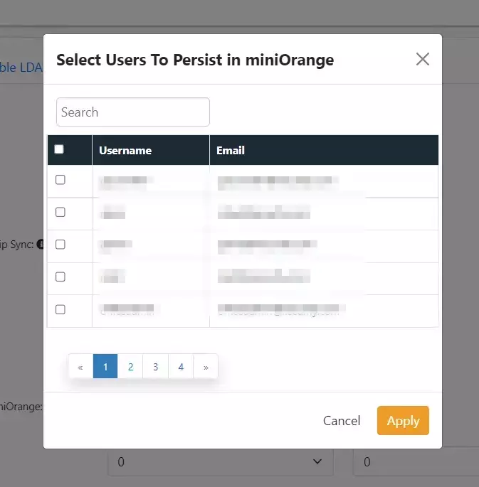 miniorange ldap gateway schedules configuration