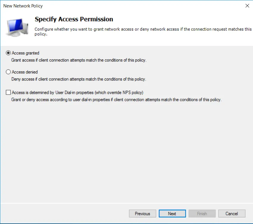 Radius MFA using MSCHAPv2 protocol