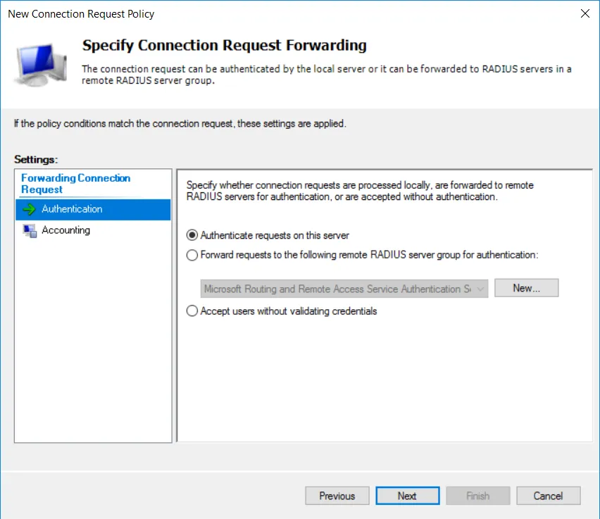 Radius MFA using MSCHAPv2 protocol