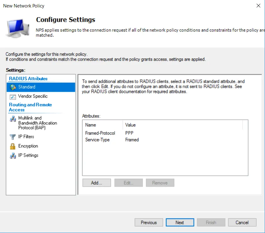 Radius MFA using MSCHAPv2 protocol