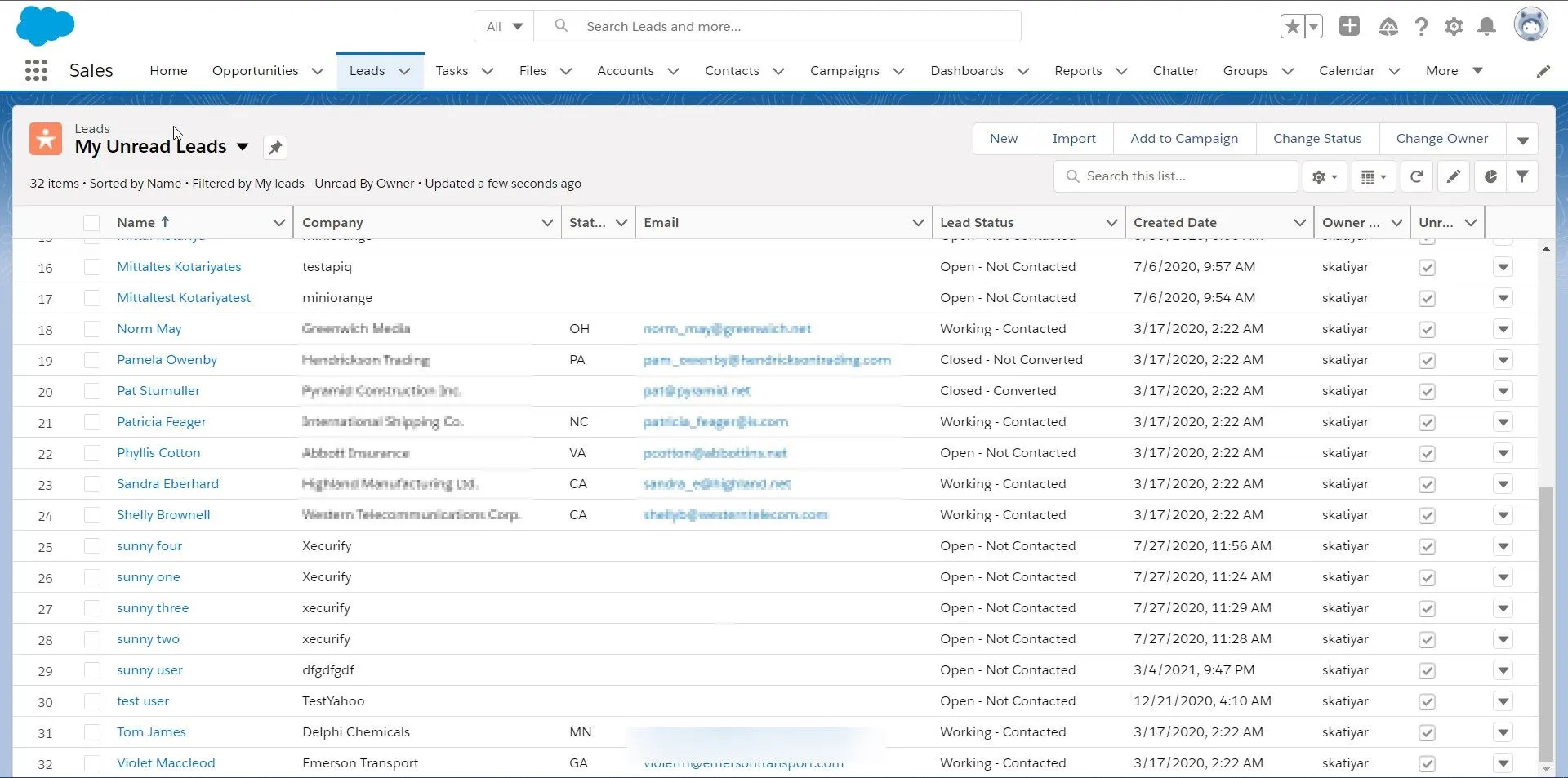 Salesforce Provisioning User Synced