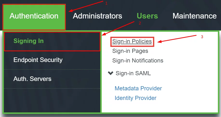 MFA 2FA two-factor authentication for Pulse Connect Secure : Role Mapping Rule