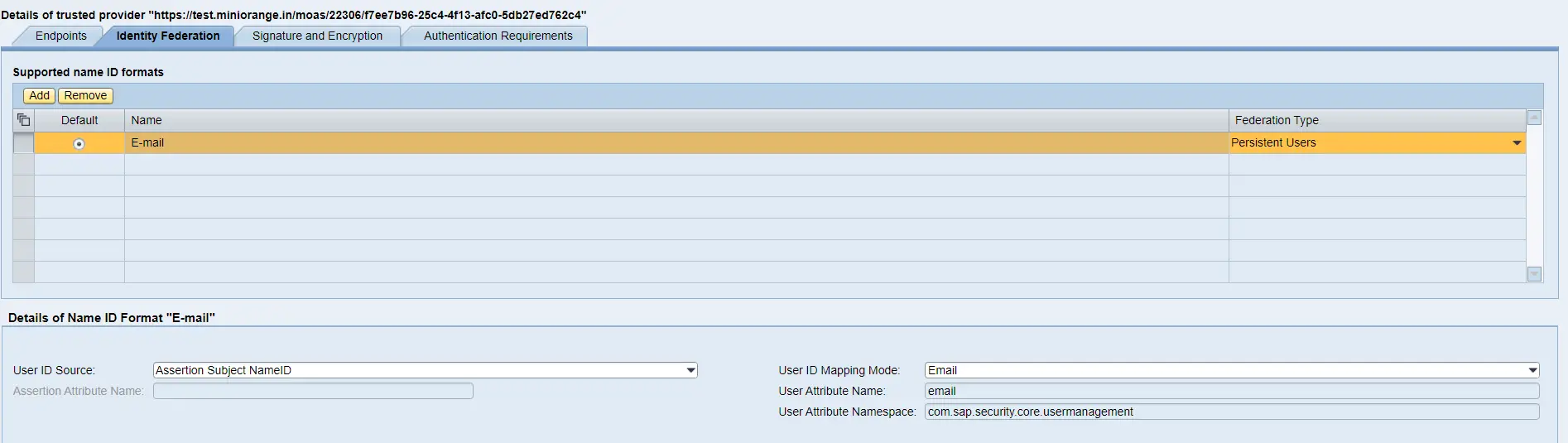 SAP NetWeaver Single Sign On SSO