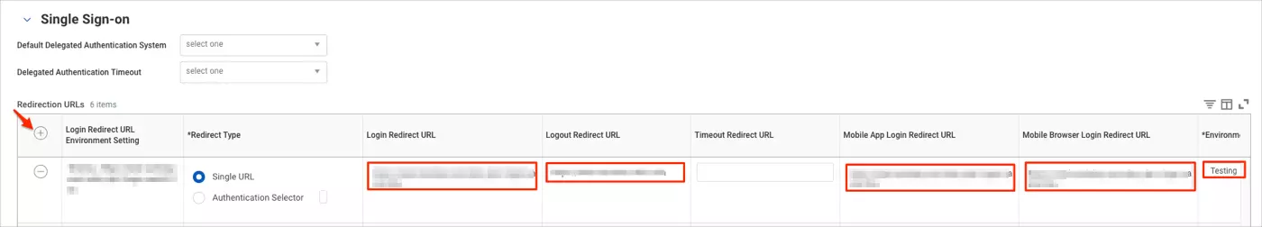 IDP Authentication for Workday Single Sign-On (sso) add configuration details